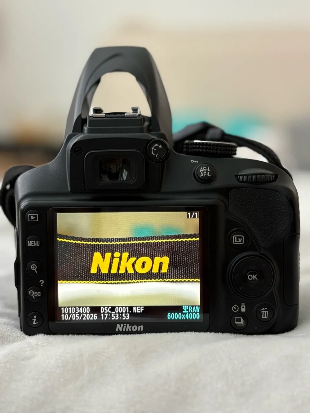 Nikon D3400 Camera Bundle- Like New-Ready for Immediate Use- 2,851 Shutter Count